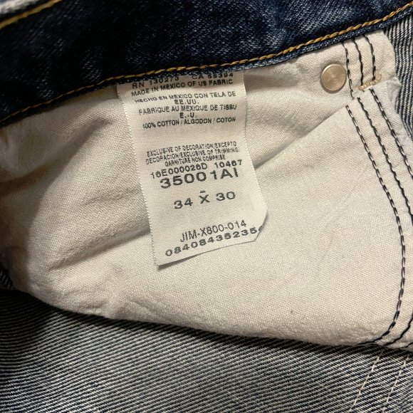 2 Pairs 34x30 for 13 bucks  Men's Wrangler Rugged Wear Relaxed Jeans Like New - Picture 3 of 6